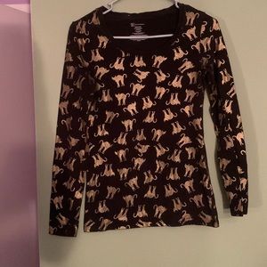 Long sleeve no boundaries cats t shirt